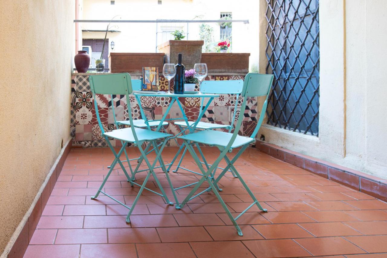 Trastevere Colorful Apartment With Terrace! Roma Exterior foto